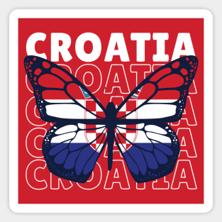 I Love Croatia // Croatian Flag // Croatian Pride Magnet